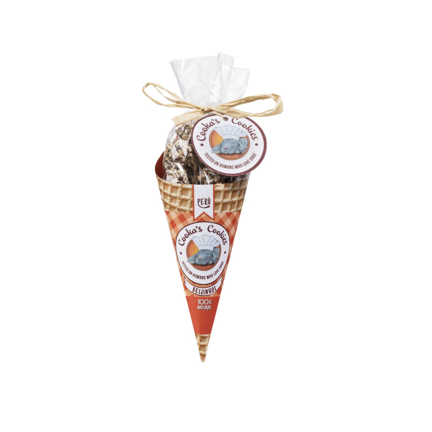 TURKEY KISSES - Handmade natural dog treats from Cookas Cookies - Tail & Tropic