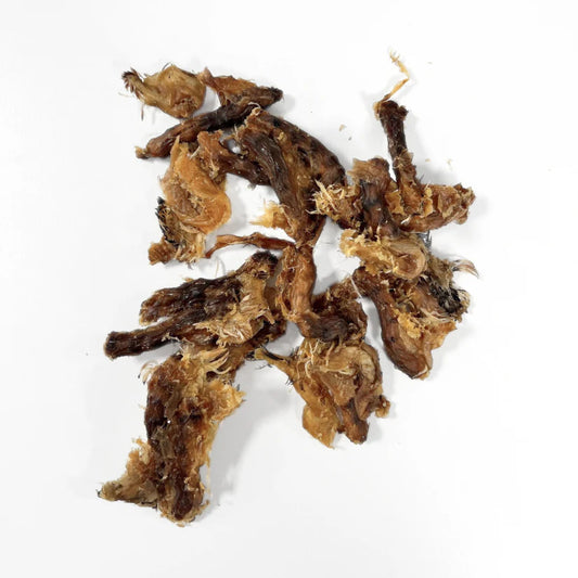 100g Dehydrated Quail Necks - Natural Crunchy Snack for Dogs (and Cats!) - Tail & Tropic